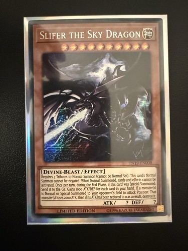Yugioh tn19 en008 slifer - yugioh,