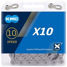 KMC Fahrrad Kette X10/10-fach 114 Glieder