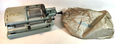 Triumphator Rechenmaschine CRN2 Kalkulator um 1960 inkl Abdeckung