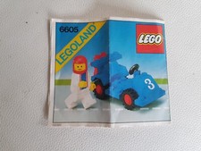 LEGO leaflet instructions for 6605 Road Racer 6605-1 Go-Kart 1985 Classic Town