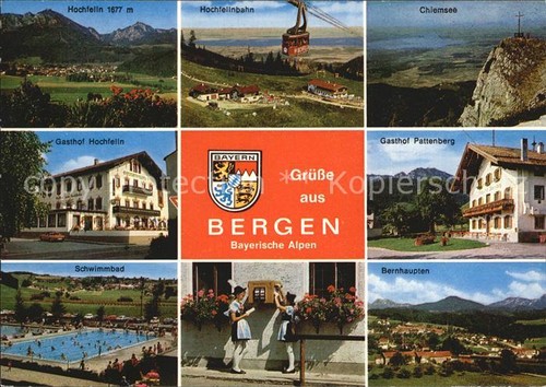 Bergen chiemgau seilbahn - bergen,