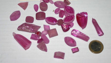 Korund rubin stücke 100 gr - ,