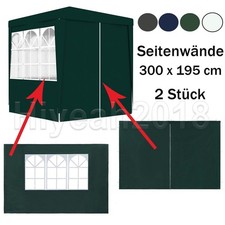 2x Partyzelt Seitenwänd PE