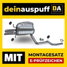 Endschalldämpfer für