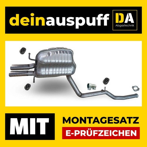 Endschalldämpfer für