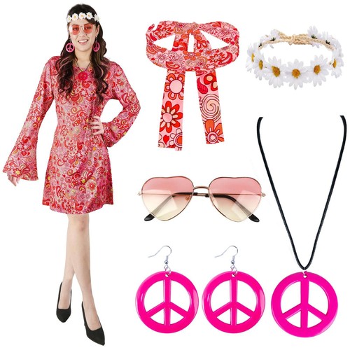 Hippie kostüm für damen aus - für,