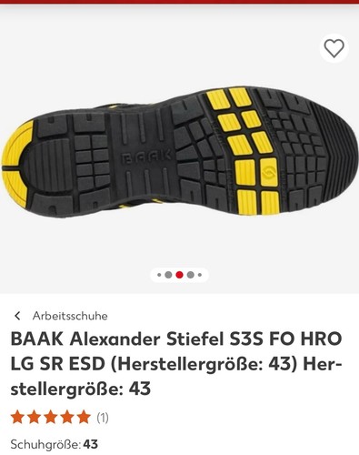 Baak alexander stiefel s3s - alexander,