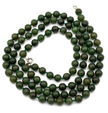Antike Extra Lange Jade Kette