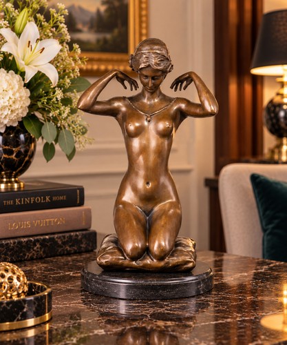 Bronze skulptur weiblicher akt - skulptur,
