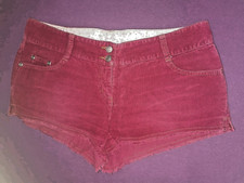 ❤️ schicke rote CordShorts ❤️ Hotpants ❤️ kurze Hose ❤️ Gr. 38 ❤️