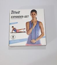 Crivit® Expander-Set 3-teilig Trainingsbänder Heimfitness-Bänder Fitnessübungen 