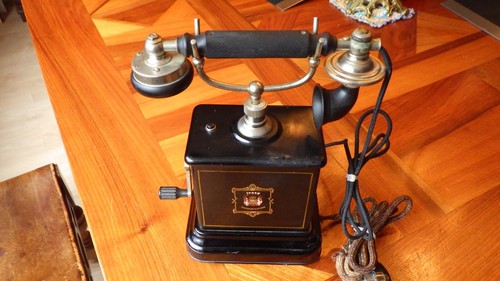 Kurbeltelefon tischtelefon - kurbeltelefon,,