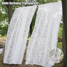 Gardinen Stores Vorhang Weiß