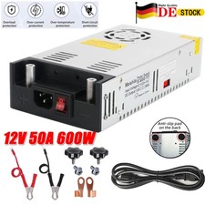 600W AC 220V auf Trafo 12V Volt Spannungswandler Transformator Schalternetzteil.