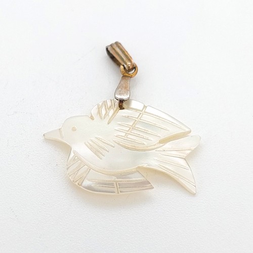 Vintage perlmutt taube - vintage,