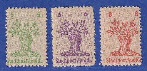 Lokalausgabe apolda 1945 - apolda,