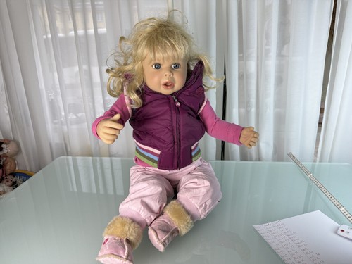 Künstlerpuppe puppe monika - künstlerpuppe,