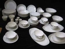 66 Teile Speiseservice Arzberg Form 2050 Filigran Bastdekor grau Löffelhardt