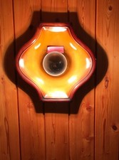 Vintage Wandlampe Keramik /