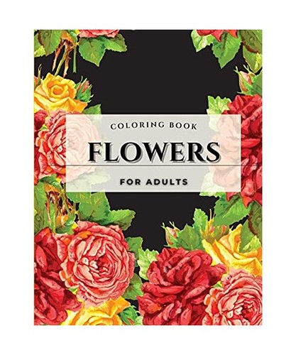 Flower coloring book for - flower,
