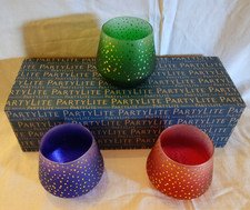 PartyLite Teelichthalter Nachtglühen Trio P92956 OVP