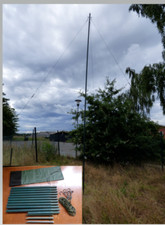 Dielektrisch Teleskopmast Mast