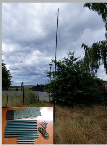 Dielektrisch teleskopmast mast - dielektrisch,