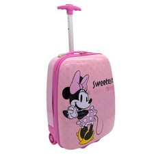 Rosa Minnie Mouse Kinder-Trolley  Perfekter Reisekoffer für kleine Abenteurer