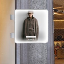 Doppelseitige Leuchtkasten