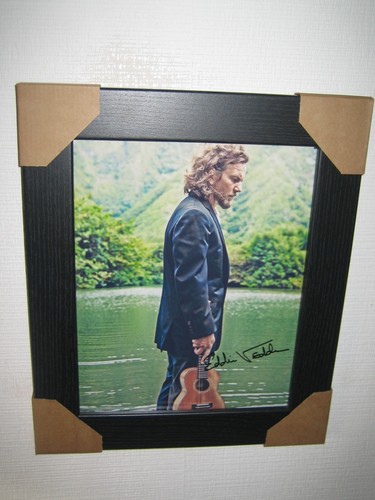 Eddie vedder signiertes foto - eddie, vedder;
