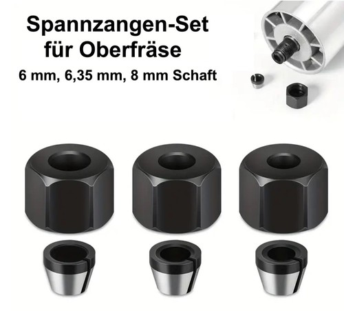 Spannzange mit mutter - mutter, für