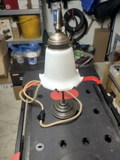 Messing Tischlampe Vintage