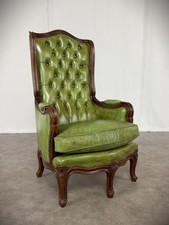 Chippendale Ledersessel