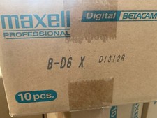 10 x Maxell Digital BETACAM