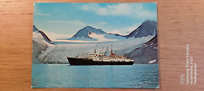 Postkarte Passagierschiff Harald Jarl Hurtigruten 01.08.1983 gel_902