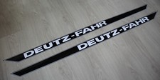 Deutz Aufkleber DX in weiss