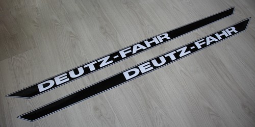 Deutz aufkleber weiss - aufkleber, in