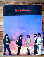 Rainbow Tour Book 80er Blackmore Cozy Powell Roger Glover Graham Bonnet