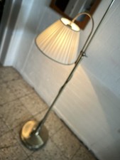 Orion Edel Bogen Leselampe Jugendstil Messing Schirm Stehlampe  Lampe Antik