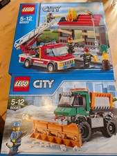 Lego City 60083 Schneepflug und Feuerwehr 60003. Beide OVP