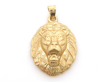 Anhänger 585 GOLD 14 Karat Gelbgold pendant design pendantif oro G3863/25