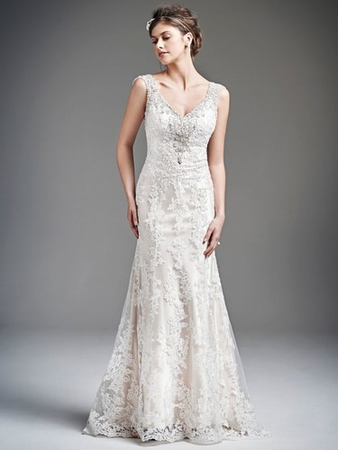 Brautkleid fit flare - gr.,