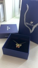 Swarovski Halskette mit Schmetterlings-Anhänger(neu/ungetragen)