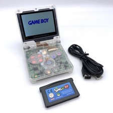 Nintendo Game Boy Advance SP Konsole | GBA | IPS / LED Mod | [Ton Defekt]