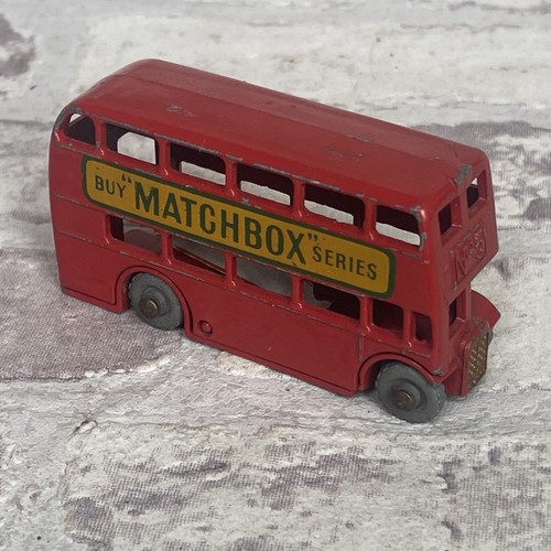 Lesney double decker bus - double,