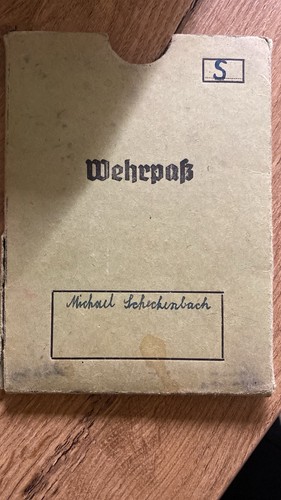 Wehrpaß hülle grün - wehrpaß,