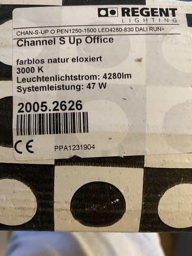 Regent lampe channel - lampe, s