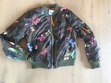 Spatial Designer Bomberjacke Blouson Gr 38 Schmetterlinge Camouflage Jacke neu