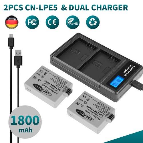 Akku batterie für - lp-e5,