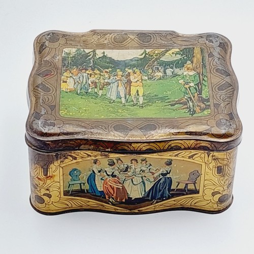 Vintage alte blechdose - vintage,